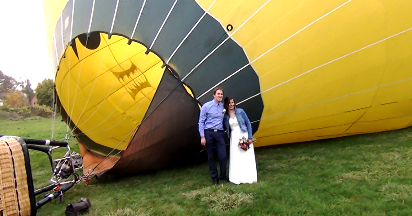Svatba v balónu